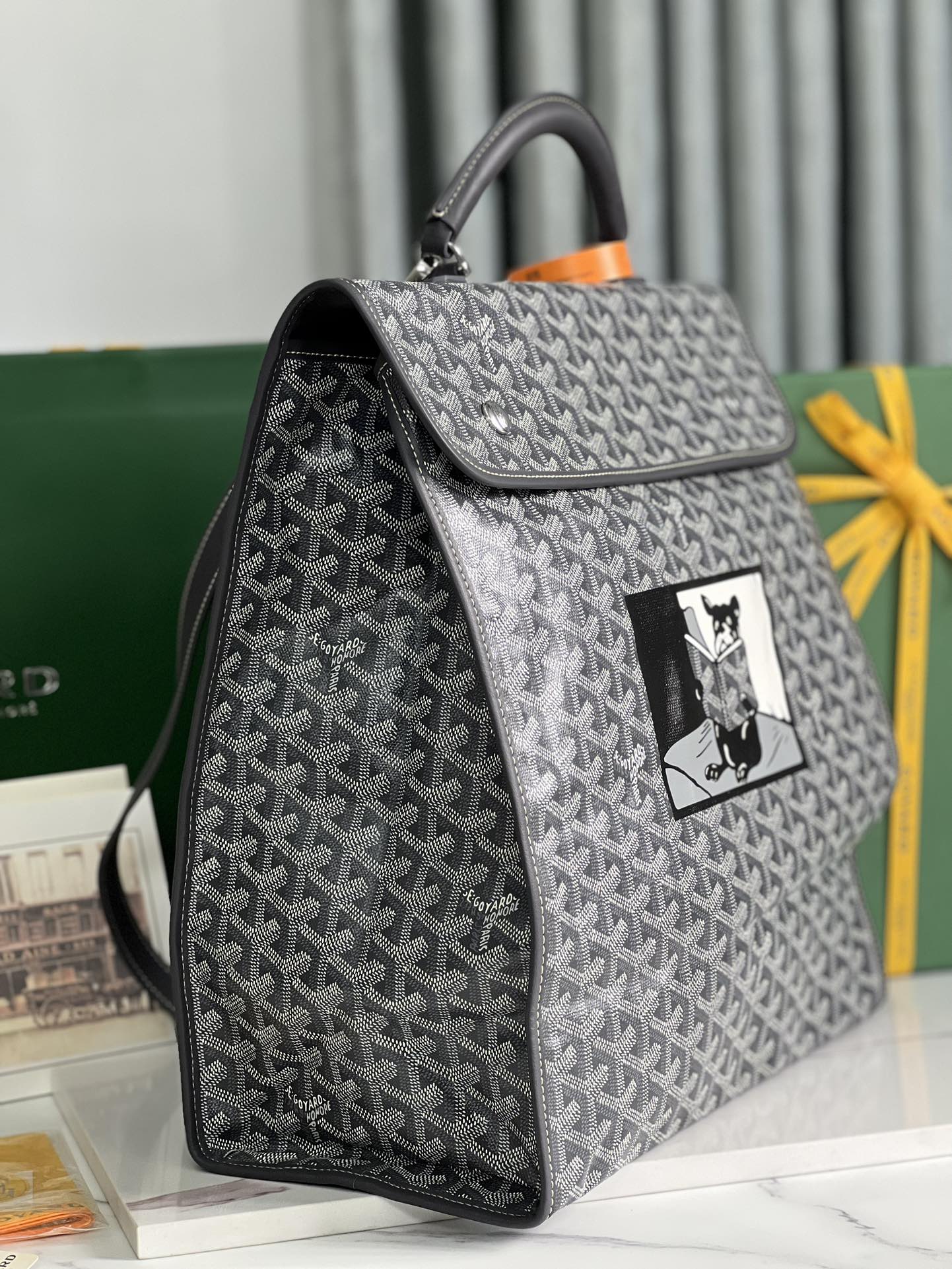 Grey Foldable Backpack
