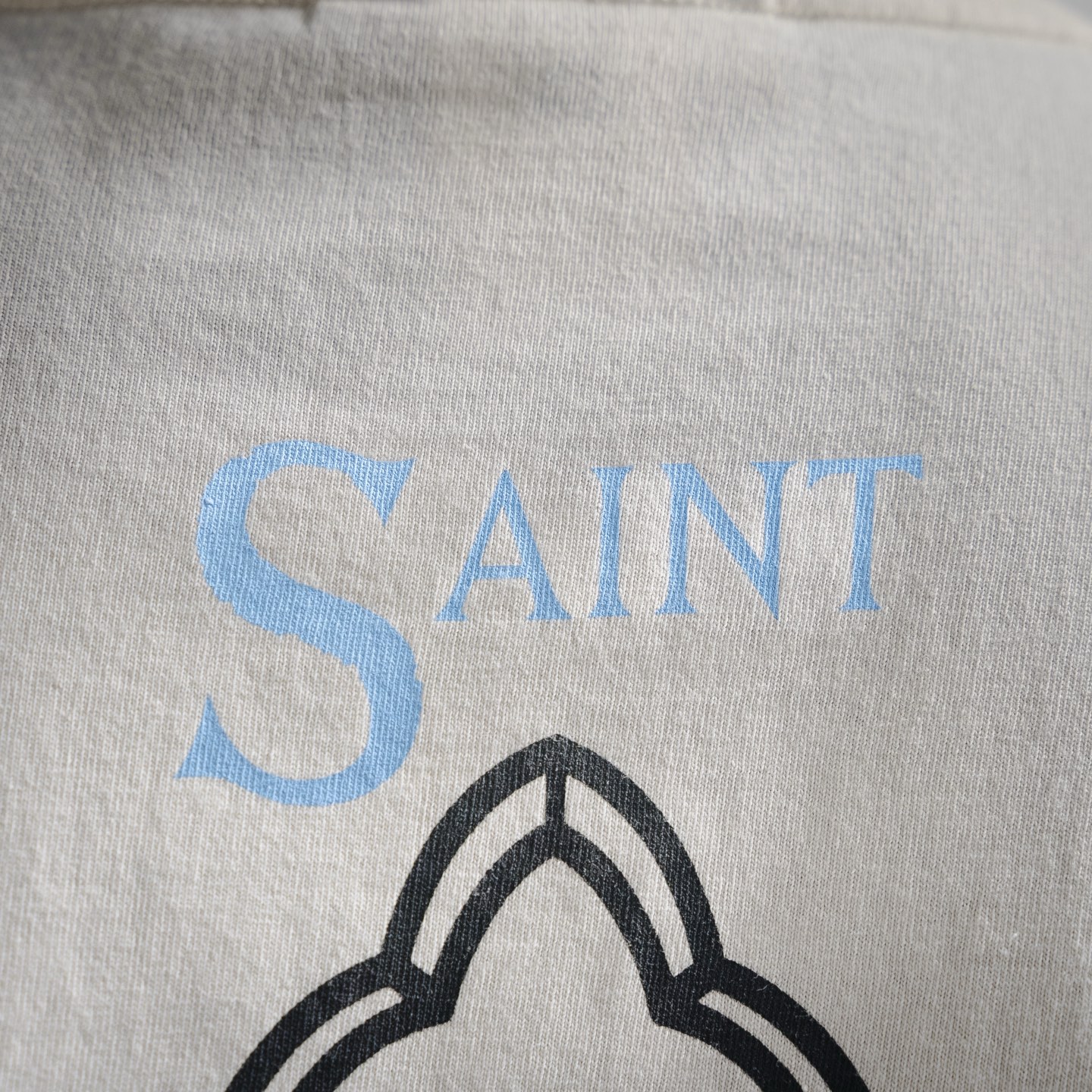 25SS 2PAC Cross Portrait Graphic T-Shirt