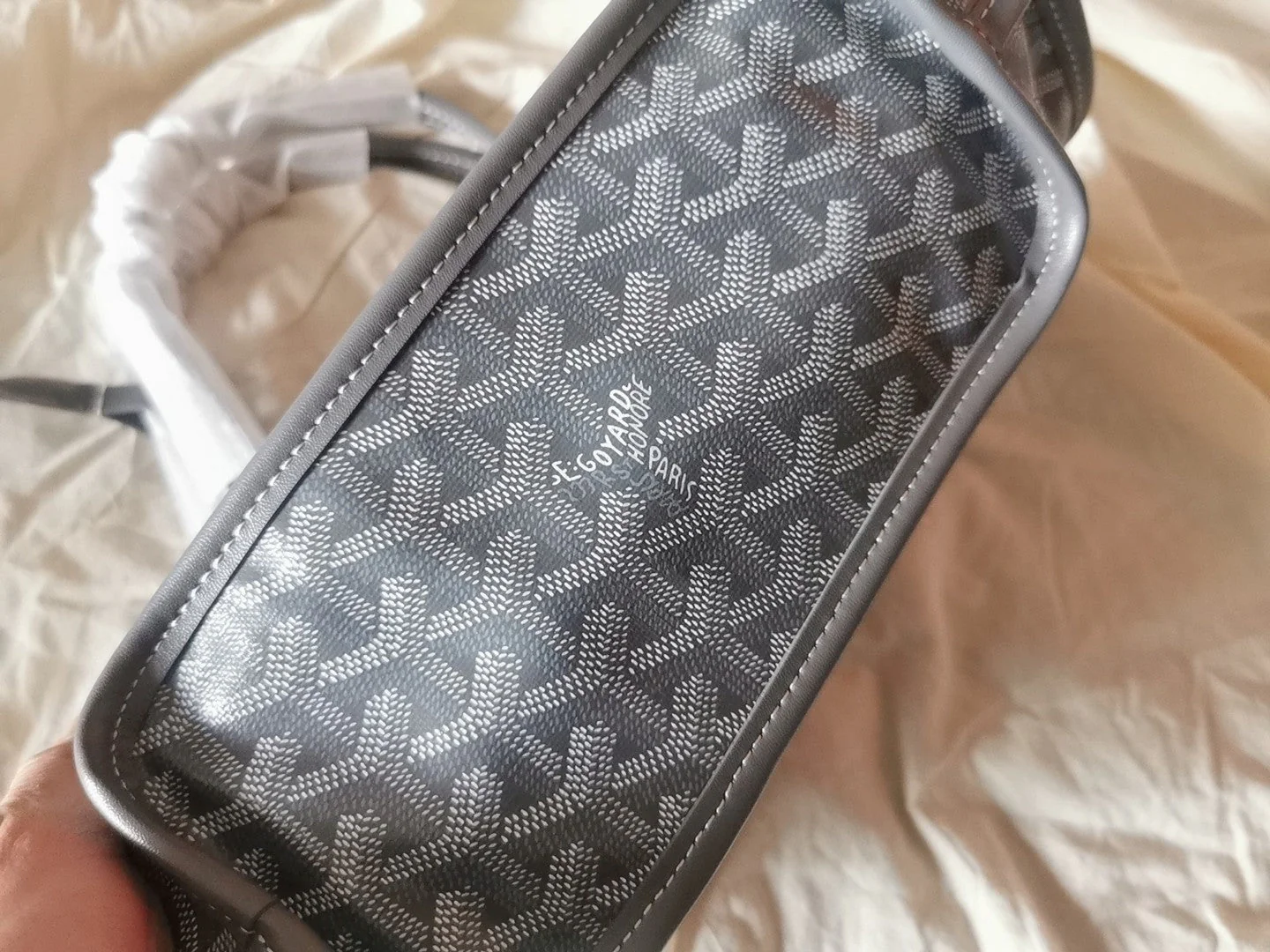 Mini 38CM Grey Canvas Bag