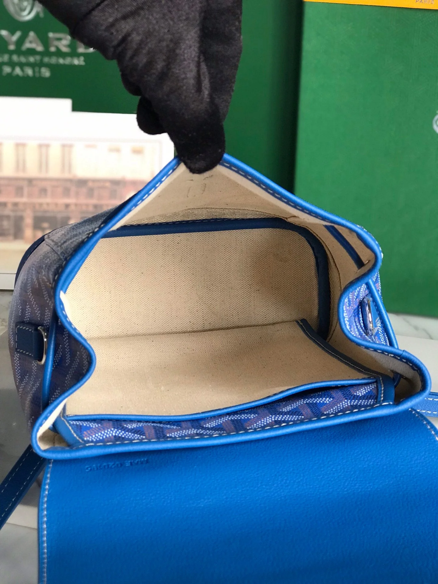 Blue Mini Backpack