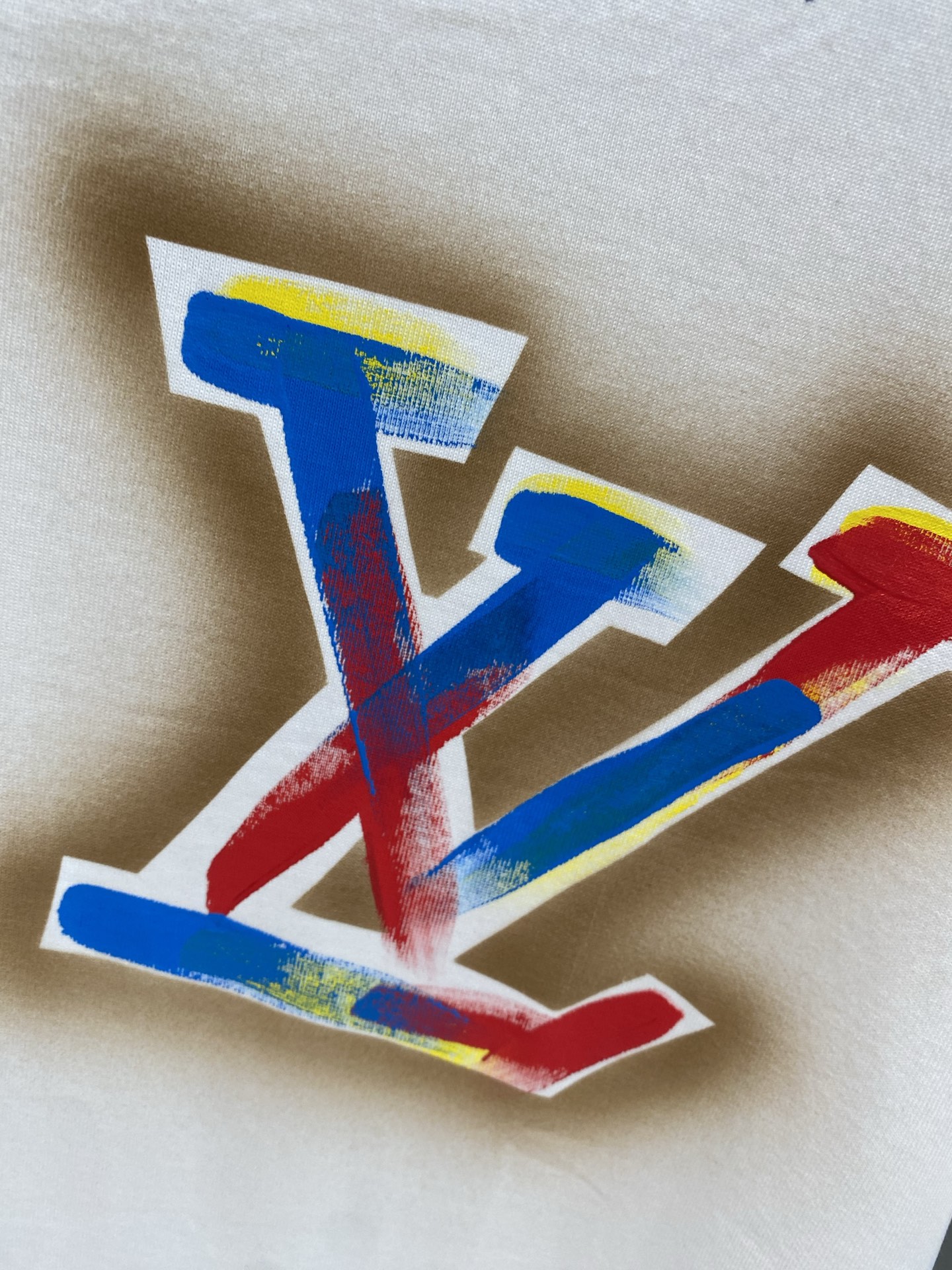 New Summer Graffiti Letter Element Round Neck T-shirt