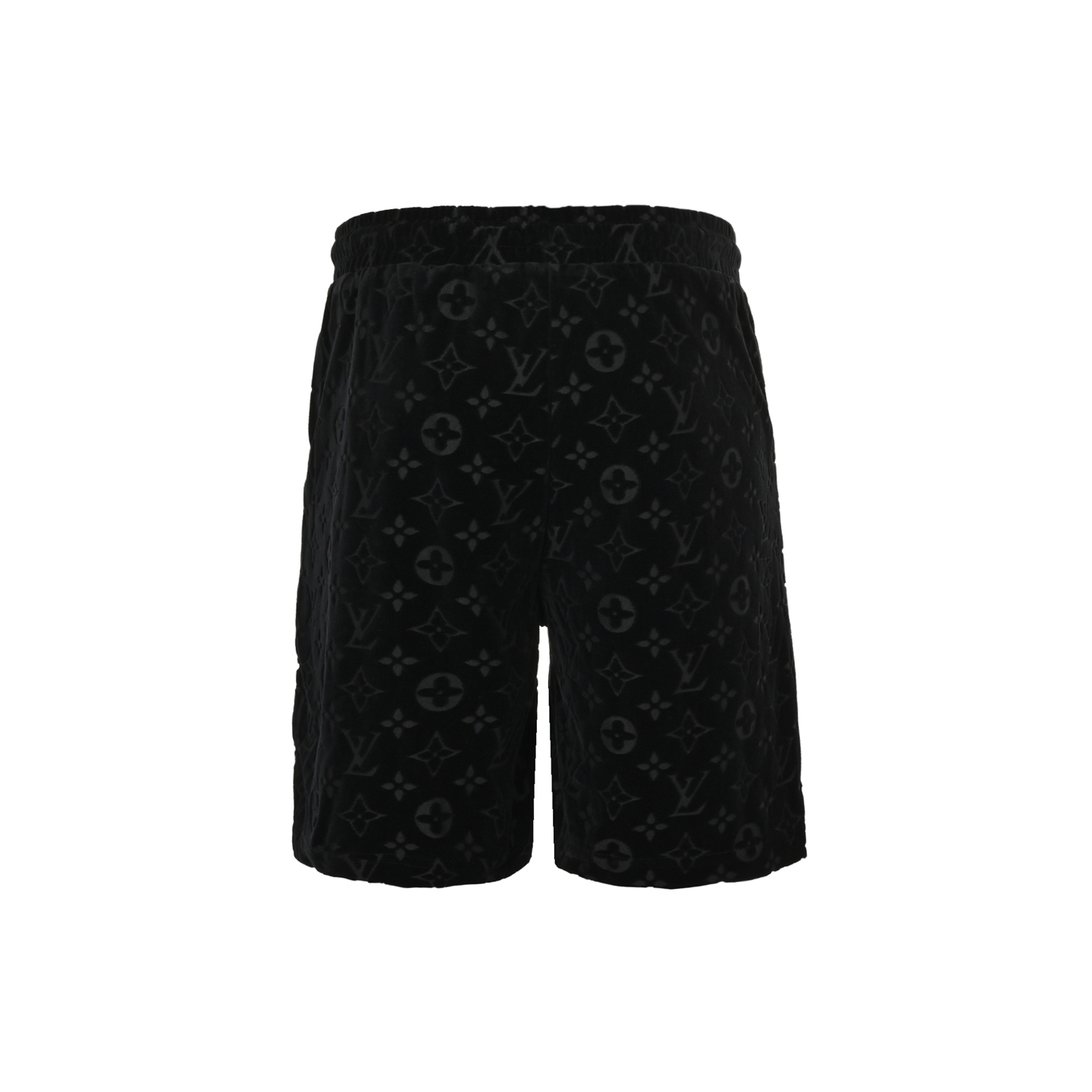 Towel flocking monogram jacquard shorts