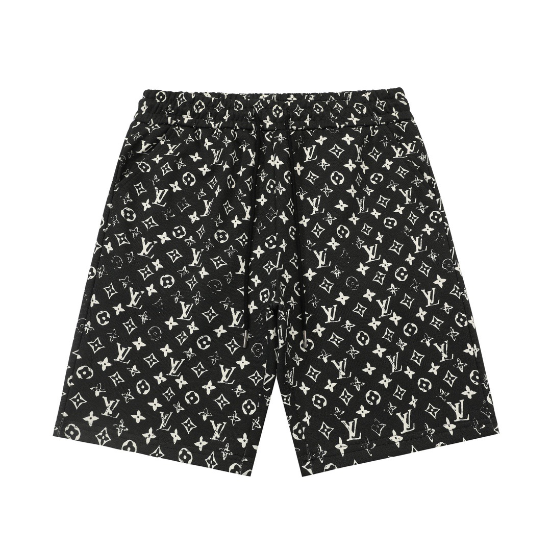 All-over Monogram Shorts