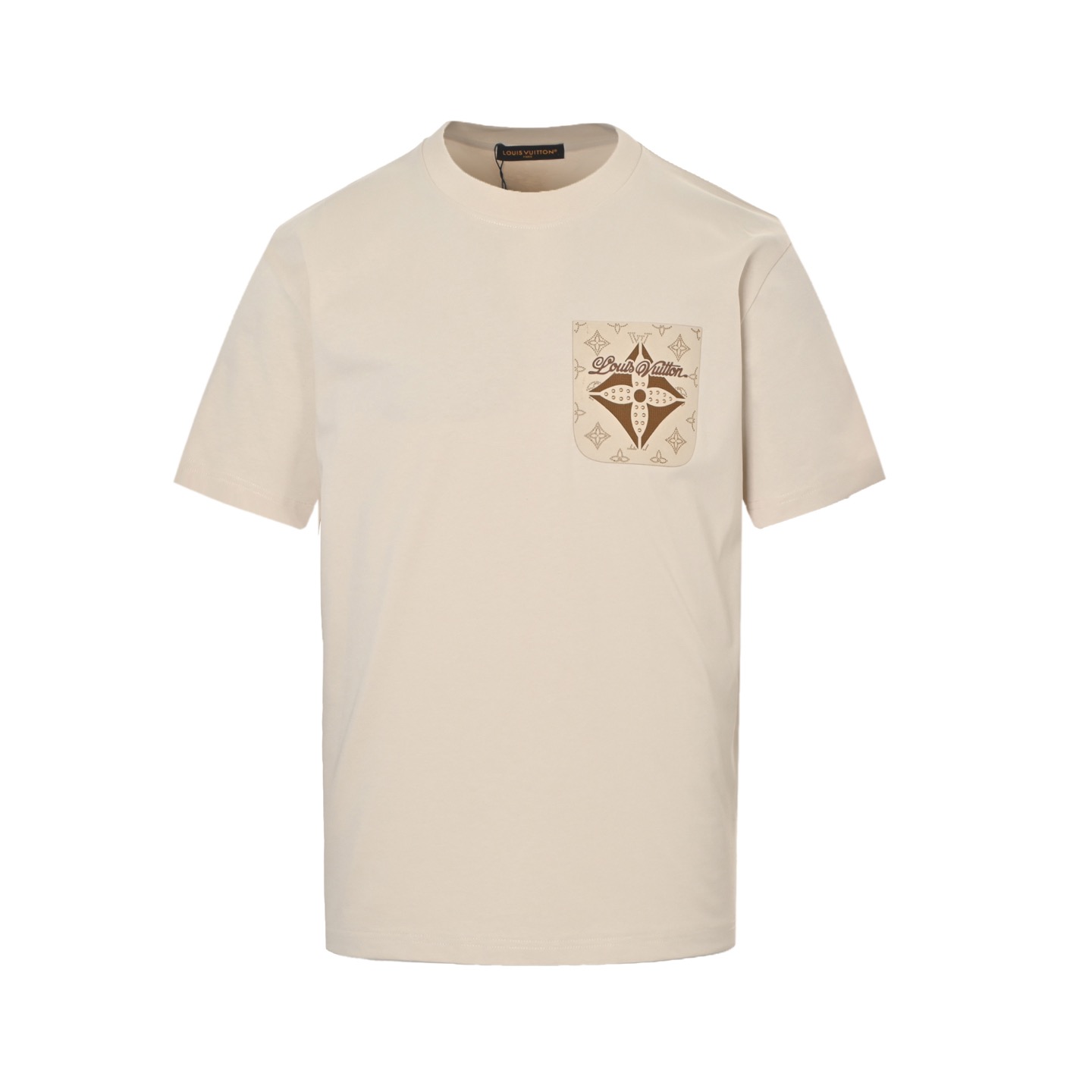 25ss old flower fake pocket short sleeve T-shirt