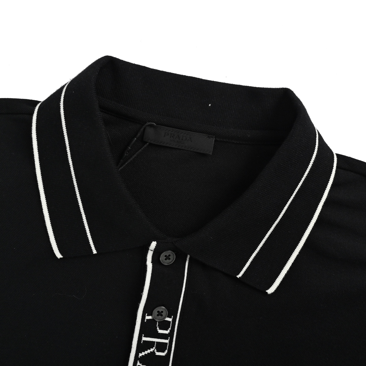 Letter triangle embroidery Polo