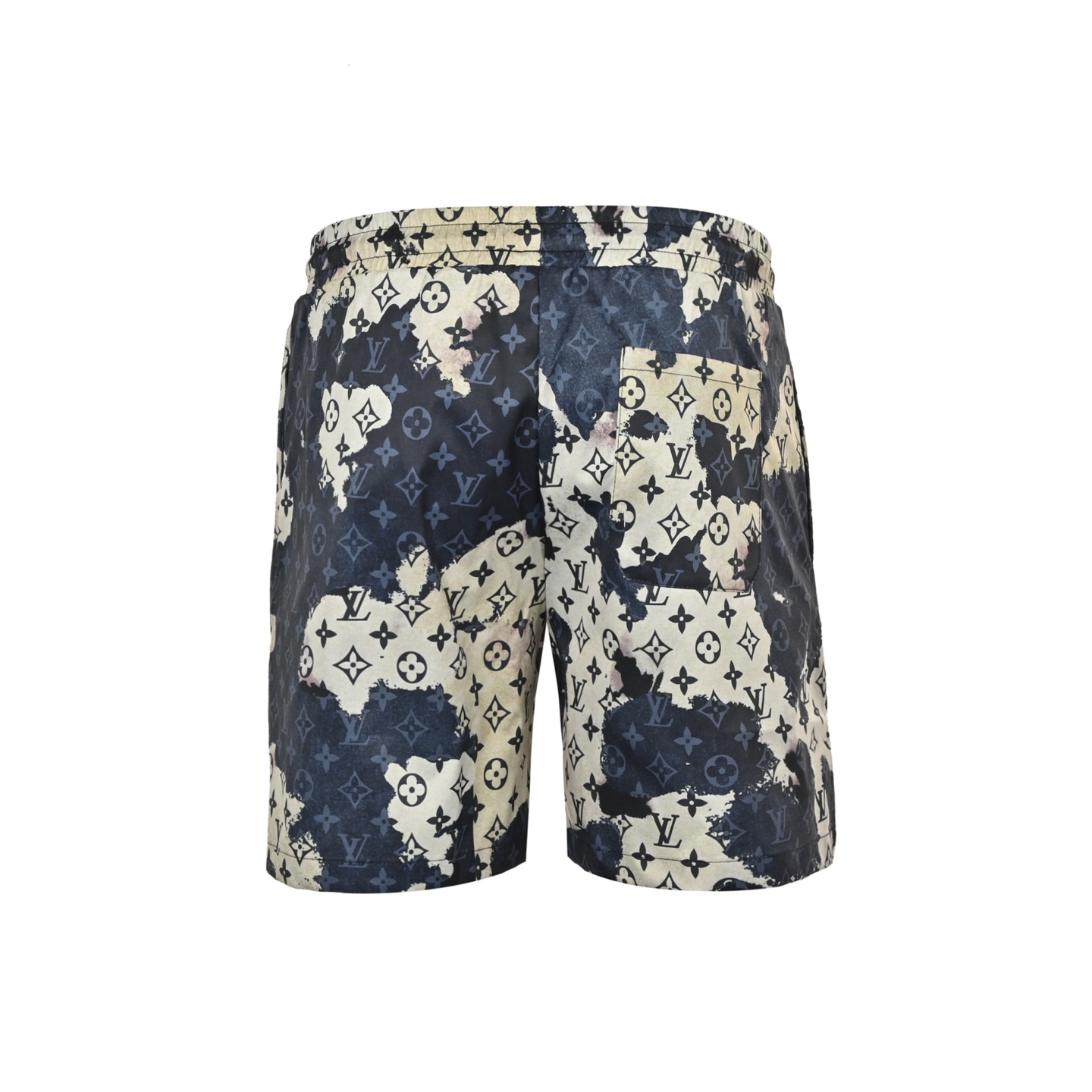 Fire Cloud Print Shorts