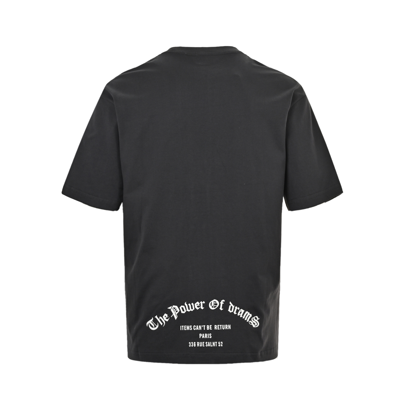 25ss Gothic letter print short sleeve T-shirt