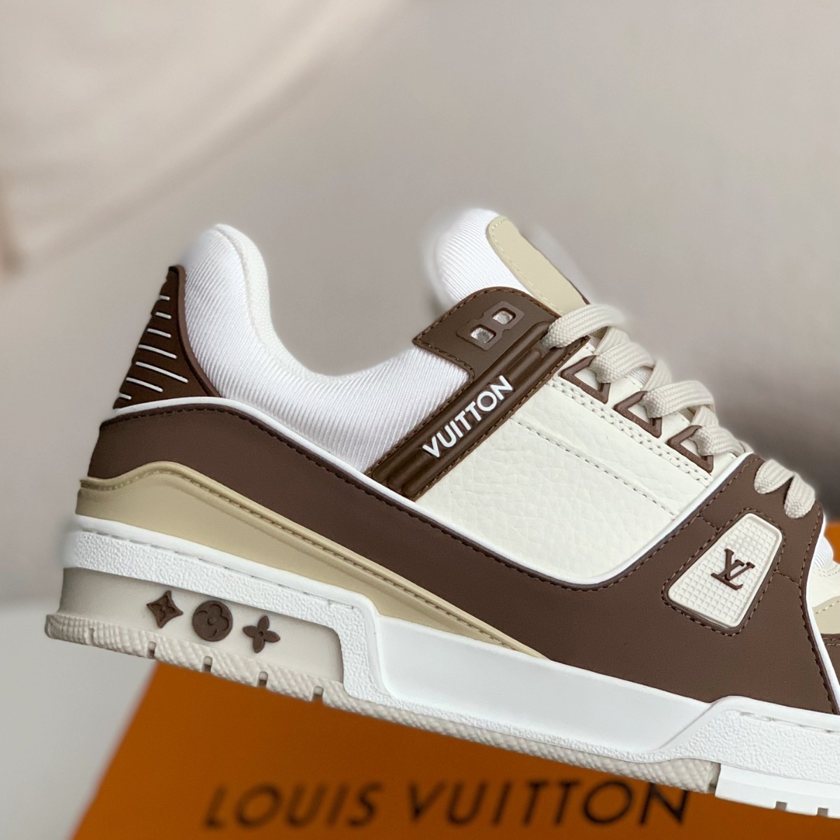 Trainers 'Beige Brown'