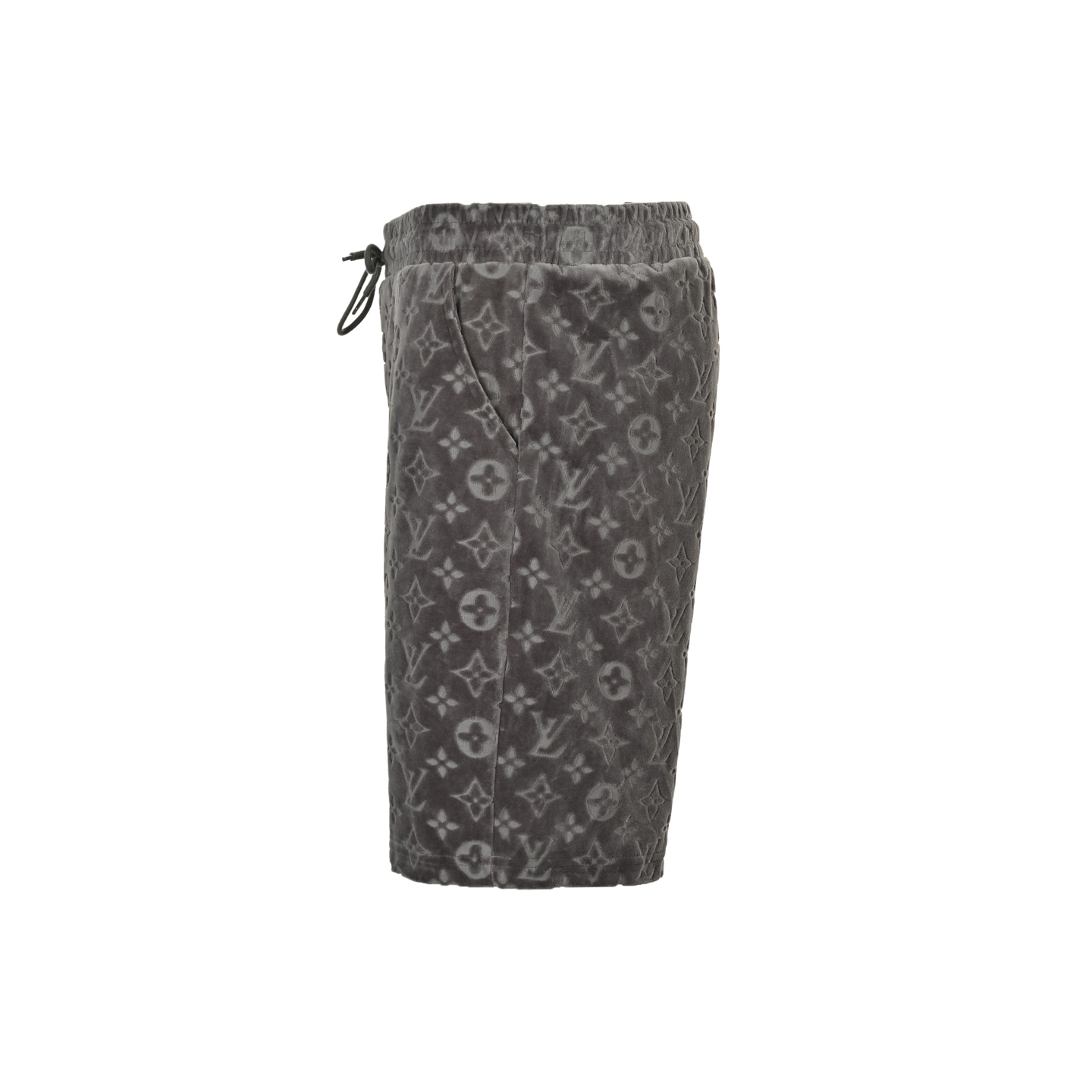 Towel flocking monogram jacquard shorts