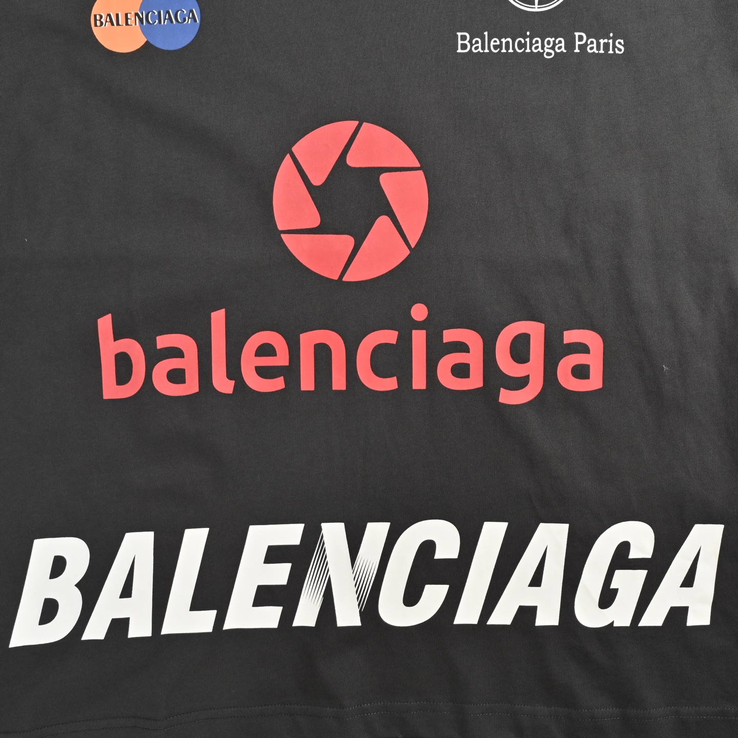 25ss multi-print short-sleeved T-shirt