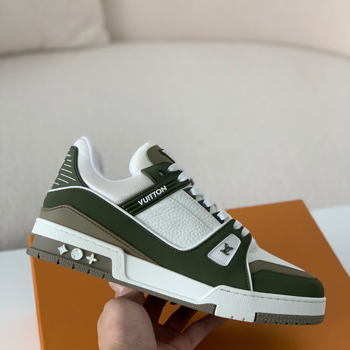Off-white sneakers