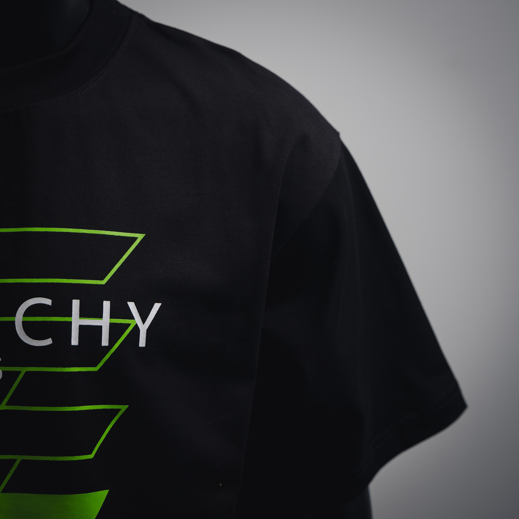 25ss folded big G print short-sleeved T-shirt