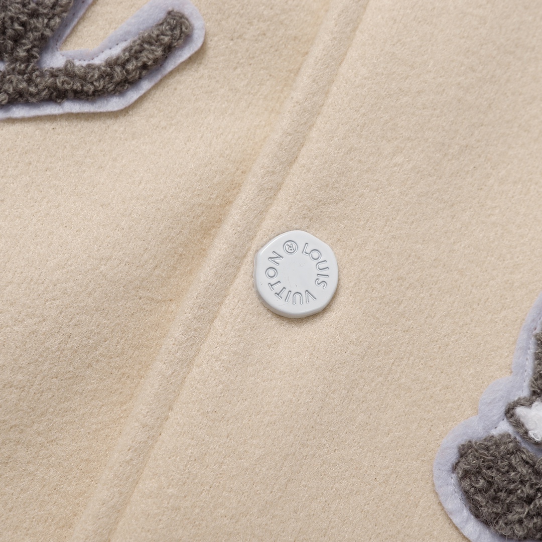 Bunny Cream Sport Bomber Jacket