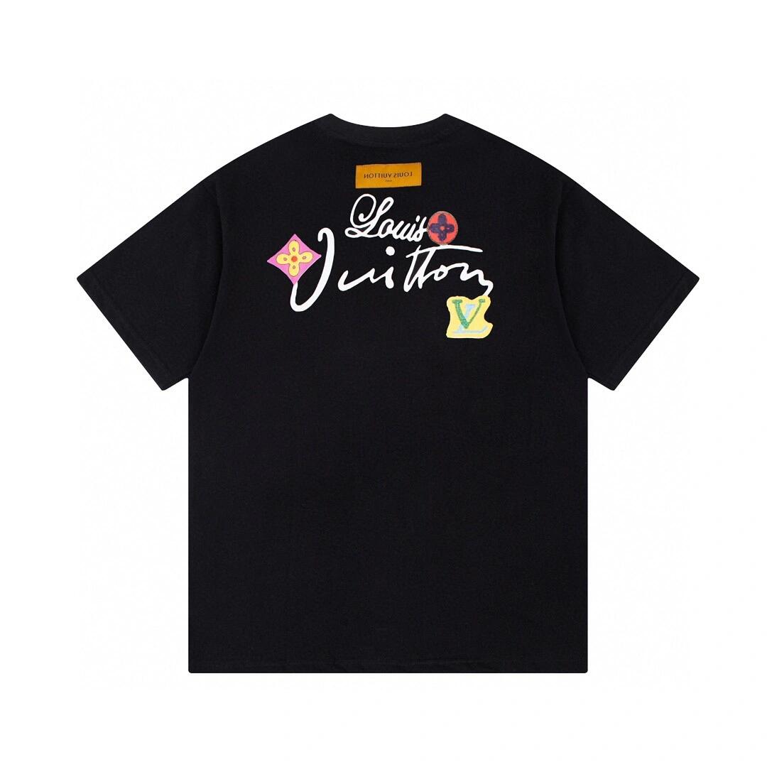 24ss floral print T-shirt