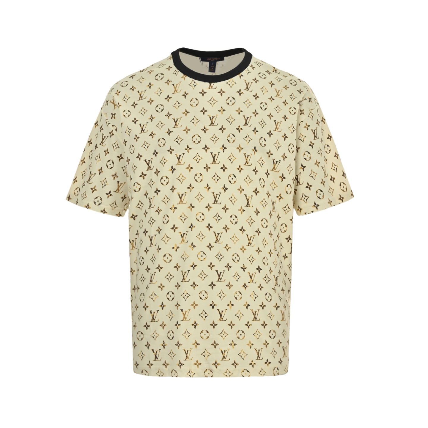 Mottled monogram print T-shirt