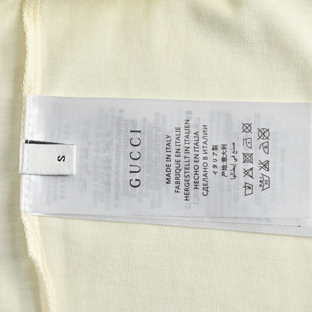 23SS Graffiti Letter Print Short Sleeve T-shirt