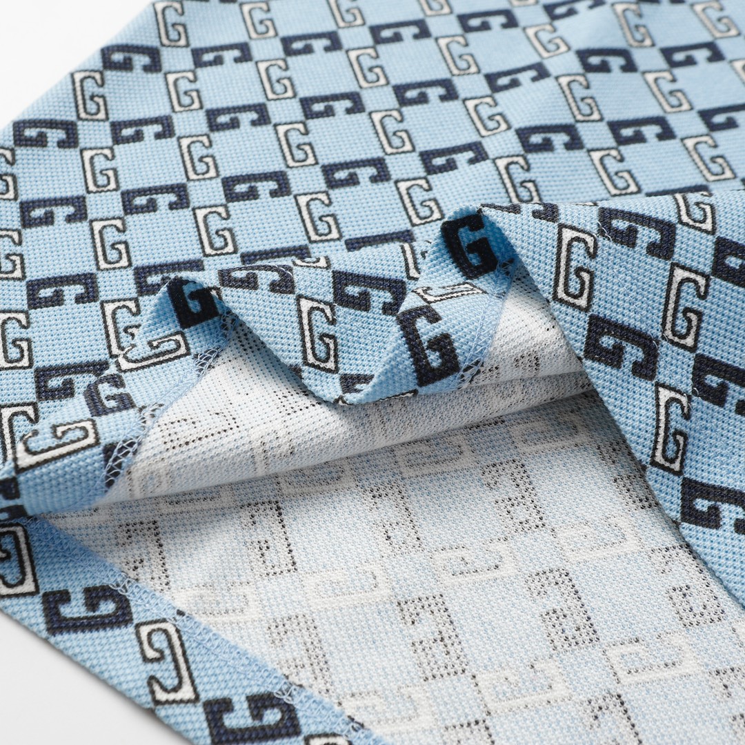 Piqué Fabric Printed Letter Polo