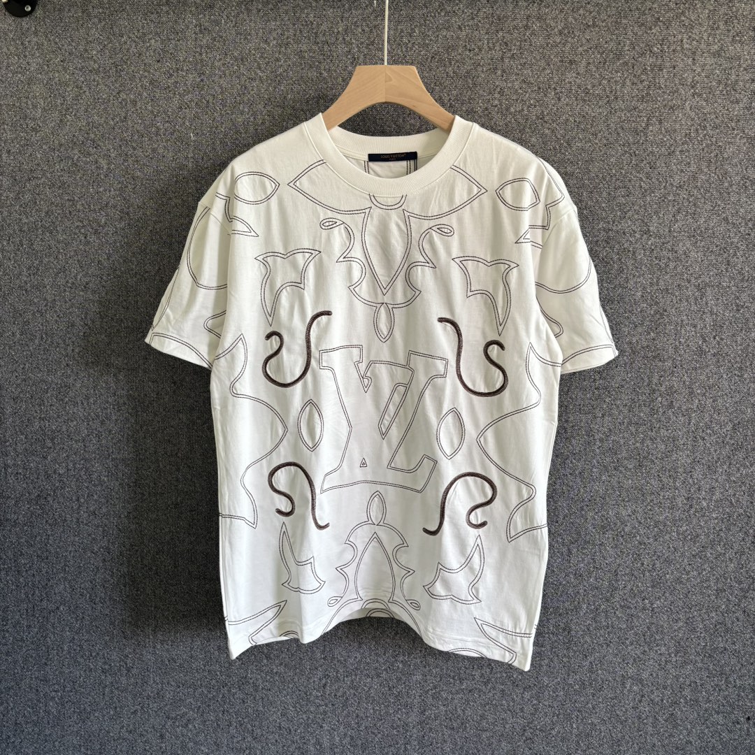 Knitted Crew Neck Cotton T shirt