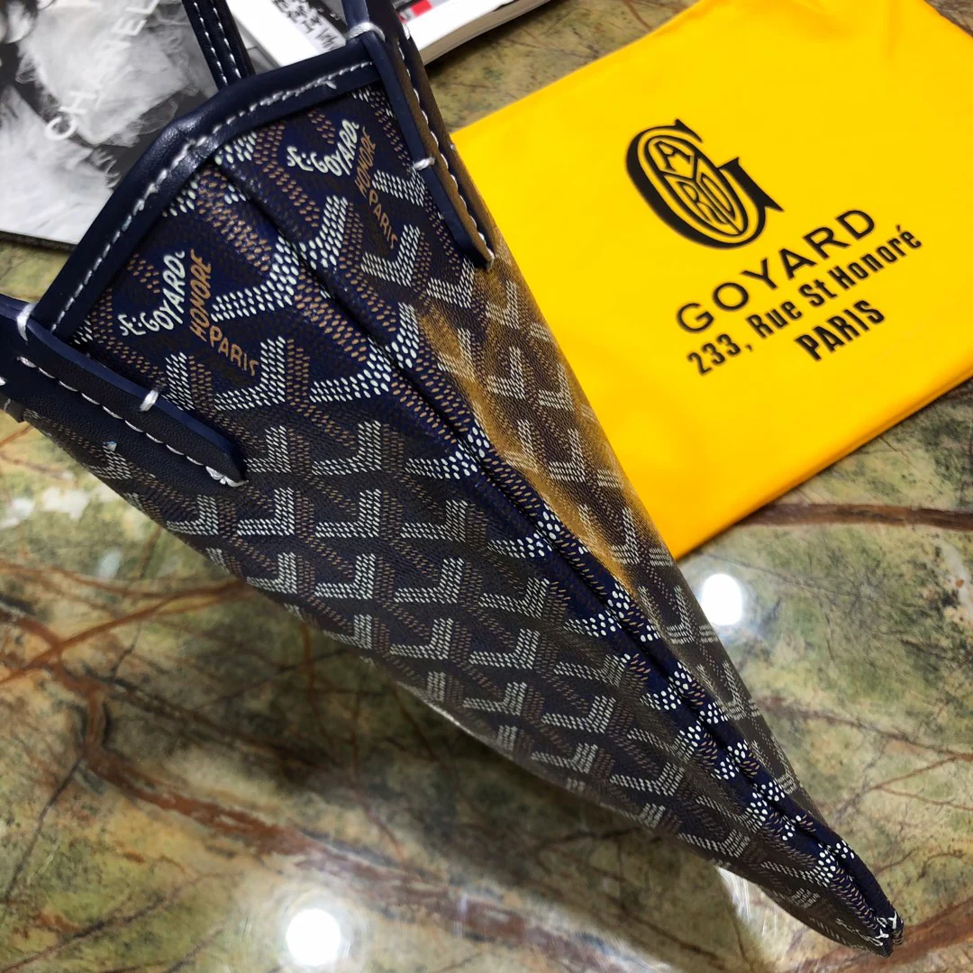 Shopping Bag 22cm Navy Blue