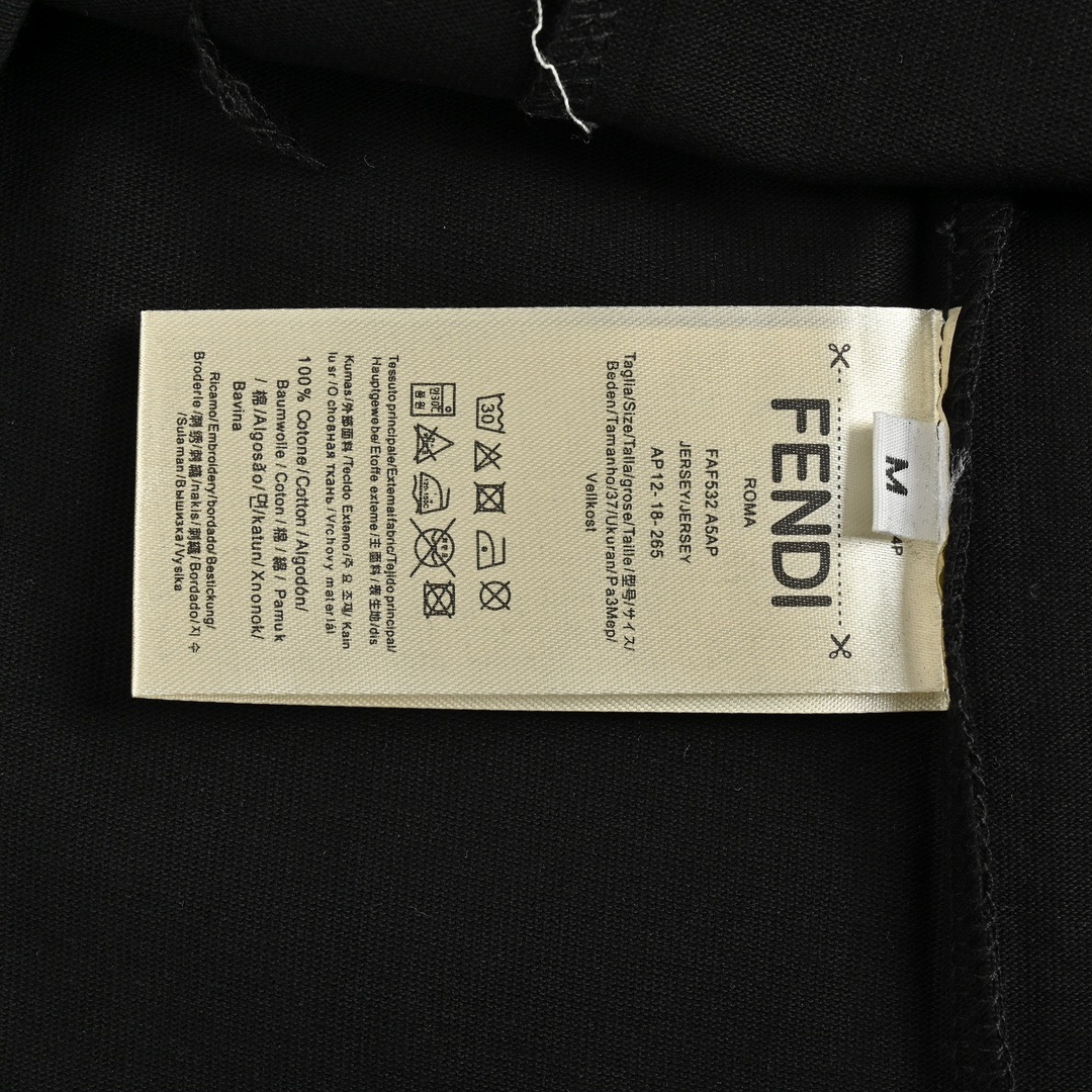 24SS Chest Bag Print Short Sleeve T-Shirt