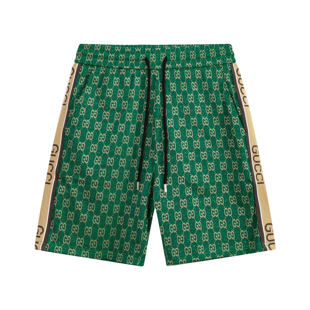 Side lettering webbing shorts
