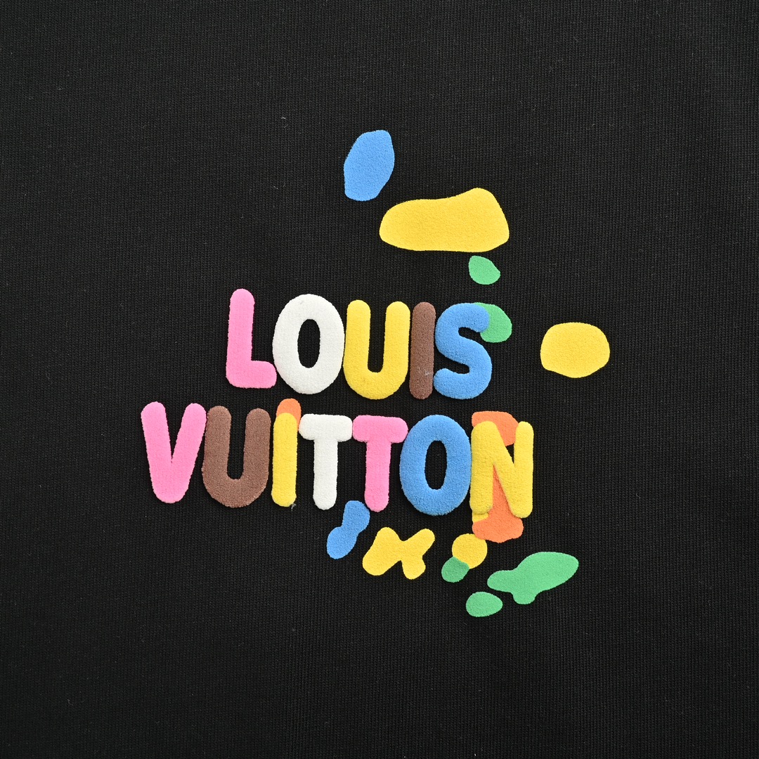 Foam Printed Lettering T-shirt