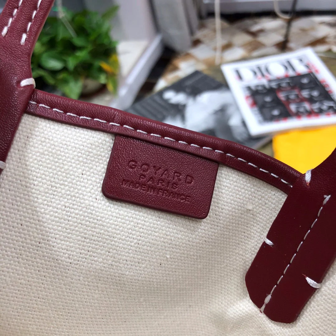 Shopping Bag 22cm Burgundy