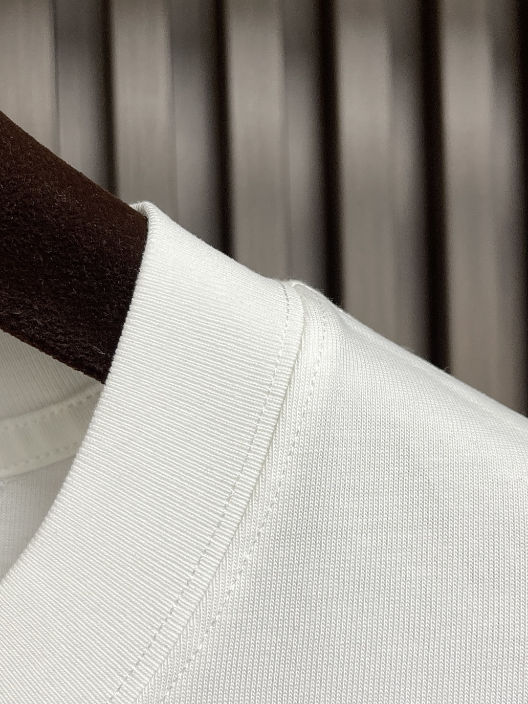 2025ss rubber lettering short-sleeved T-shirt