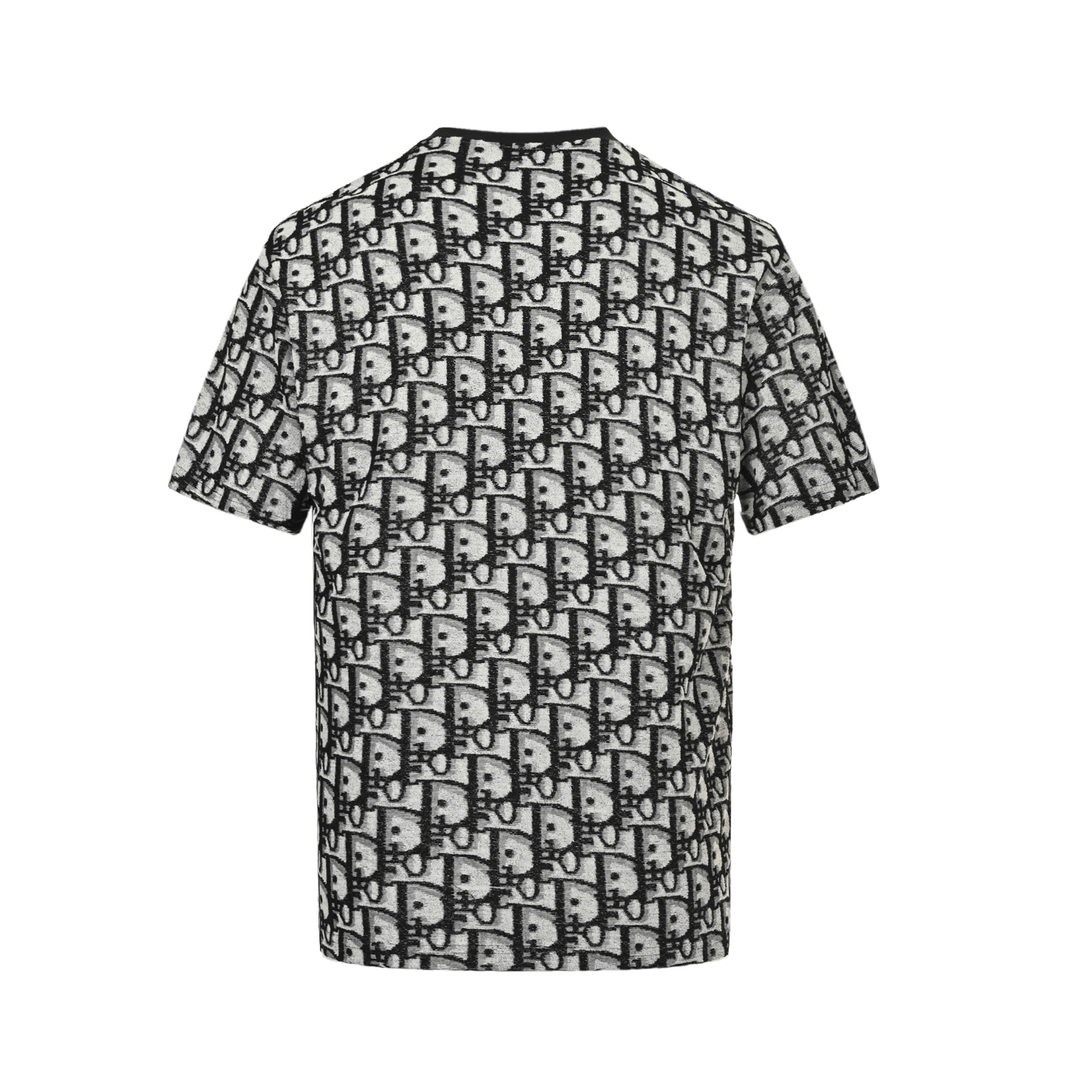 Knitted Jacquard Graphic T-shirt