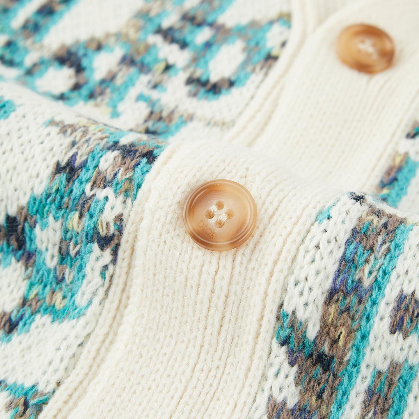 All over printed cardigan