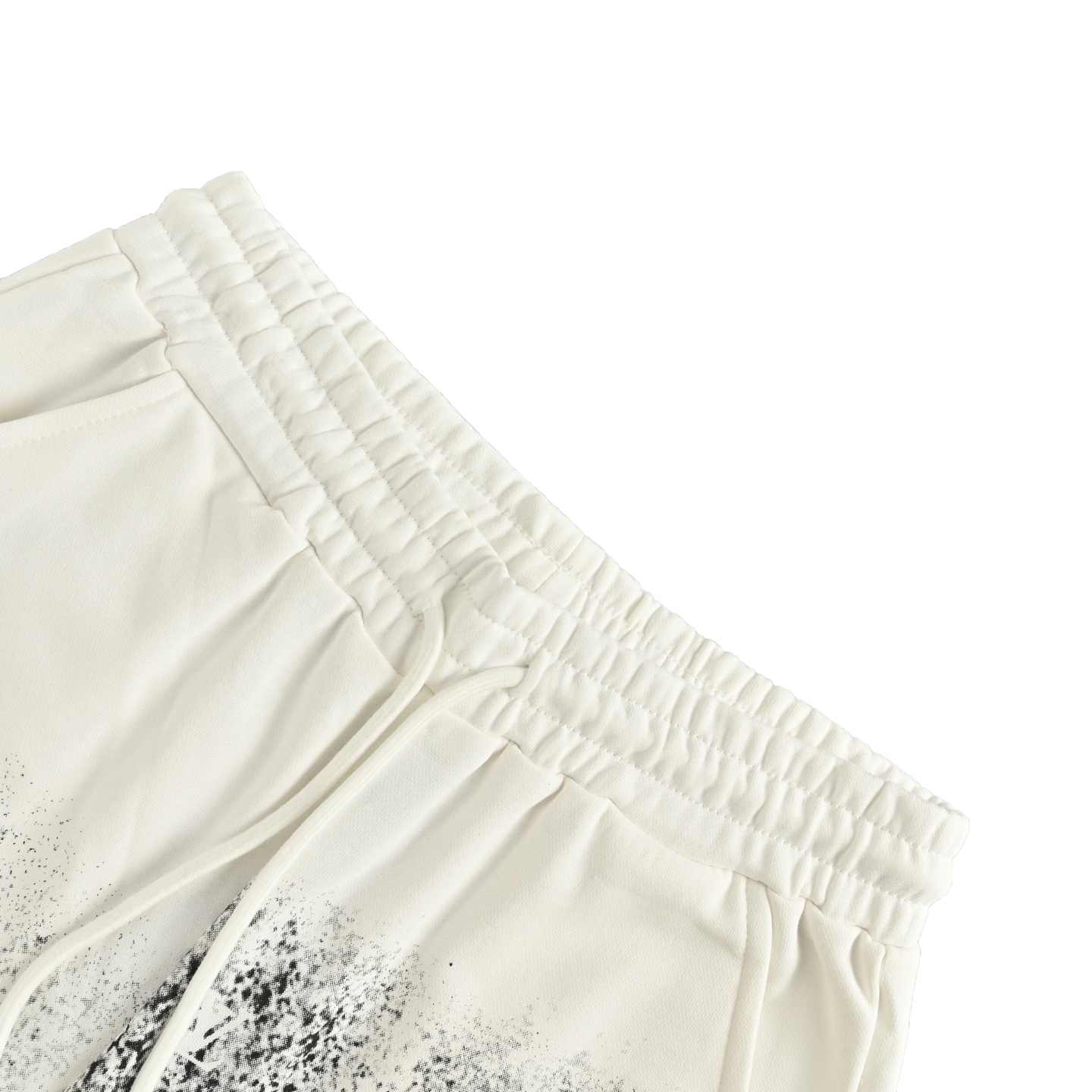 25SS Ink-Spray Monogram Print Shorts