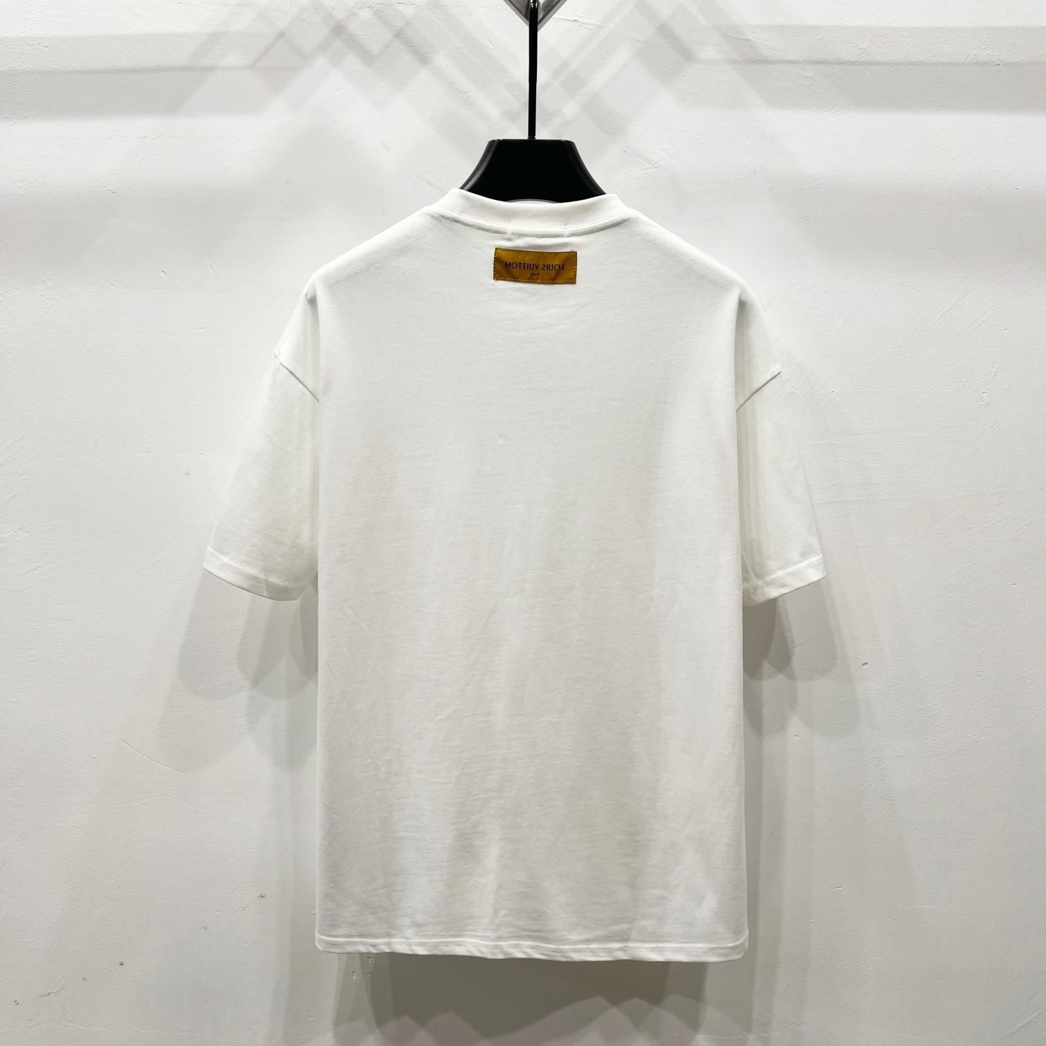 Starry sky cartoon T-shirt