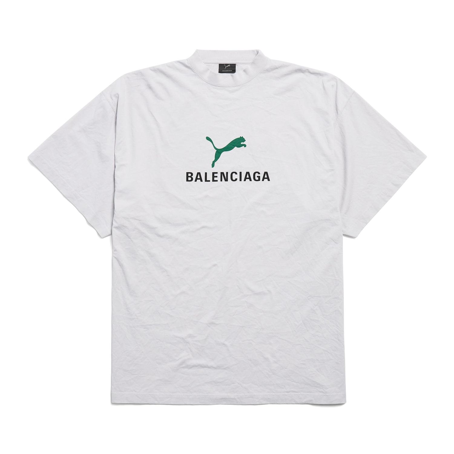 Animal print washed short-sleeved T-shirt