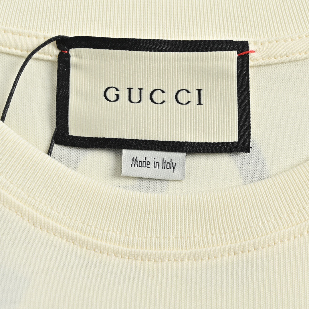 23SS Graffiti Letter Print Short Sleeve T-shirt