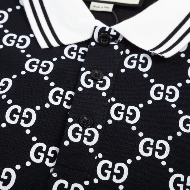Classic all over print Polo shirt