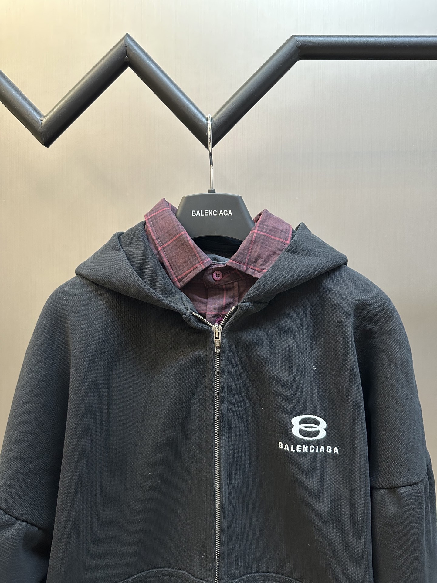 Three-Piece Zip-Up Hoodie