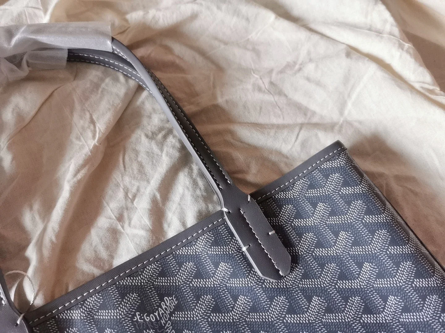 Mini 38CM Grey Canvas Bag