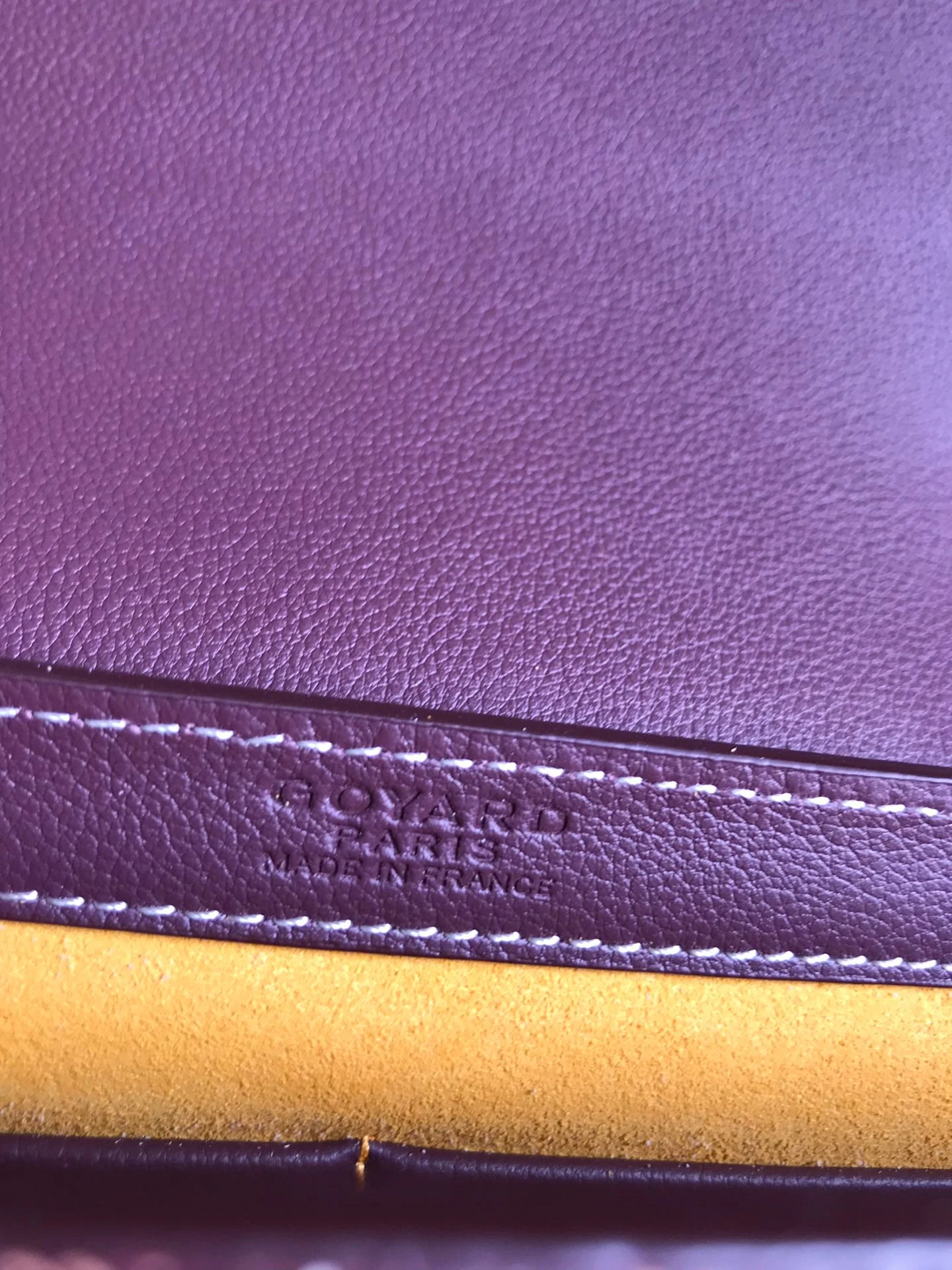 Wine Red Calfskin Canvas Bag