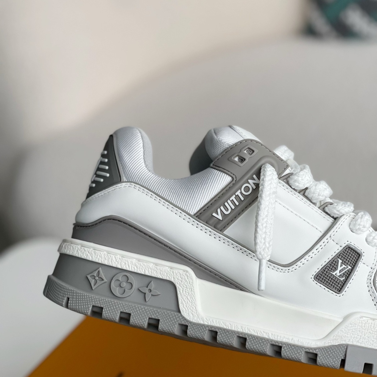 White men's sneakers