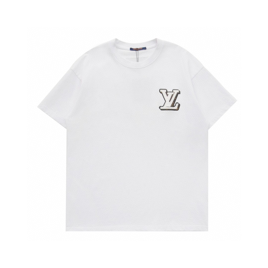 Classic leather label T-shirt