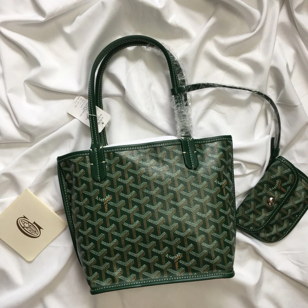 Mini 38CM Green Canvas Bag