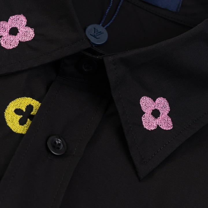 Pocket Patch Embroidered Shirt
