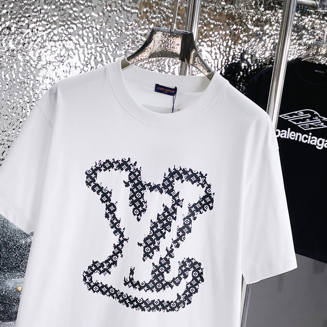 New Letter Pattern Cotton Breathable T shirt