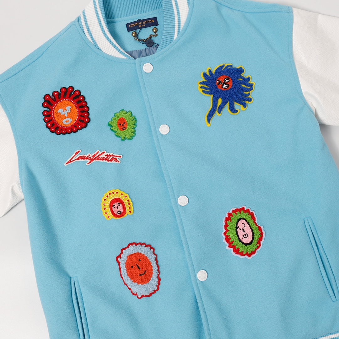 Sun Face Embroidered Jacket
