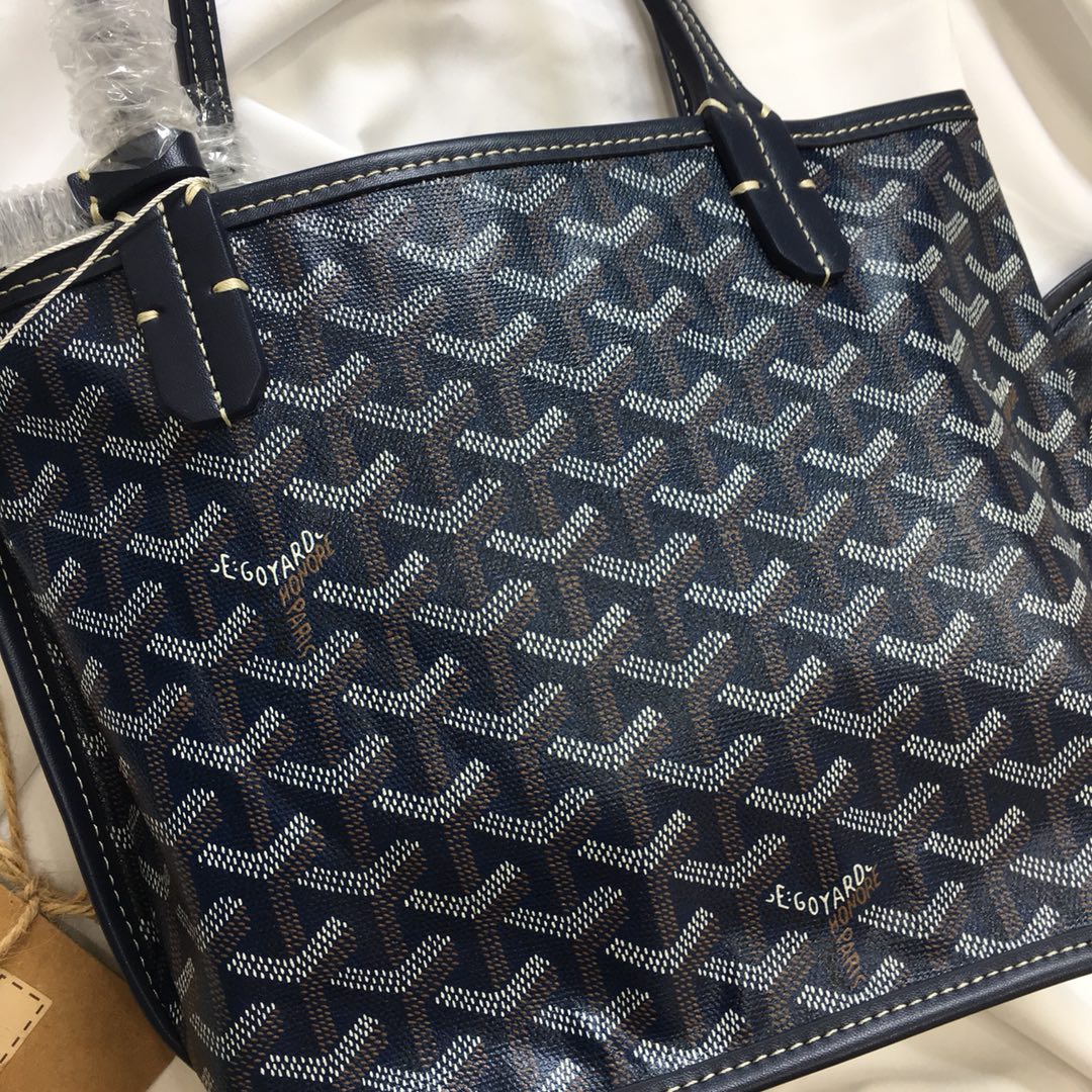 Mini 38CM Navy Blue Canvas Bag
