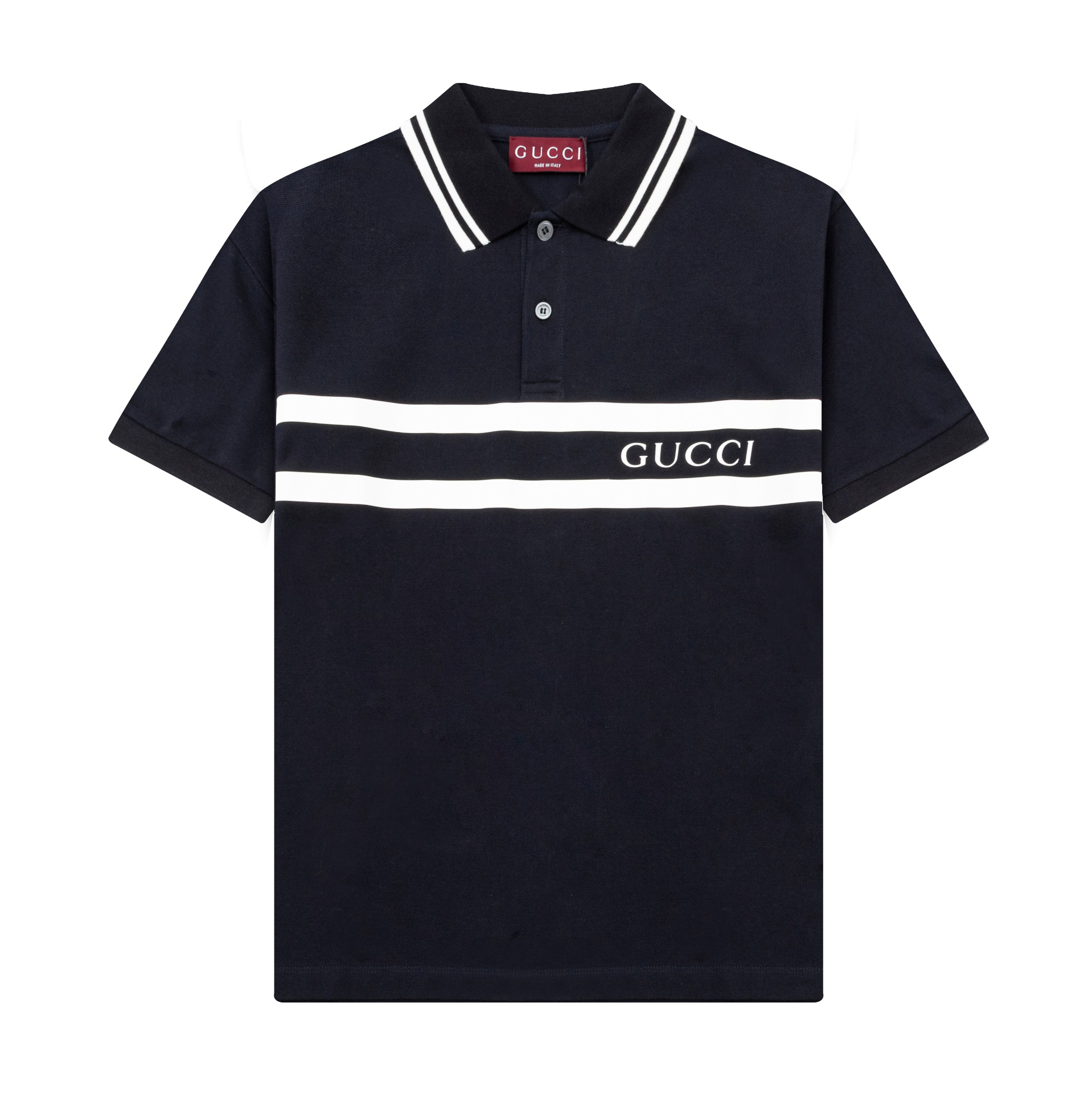25ss Striped Polo Short Sleeve