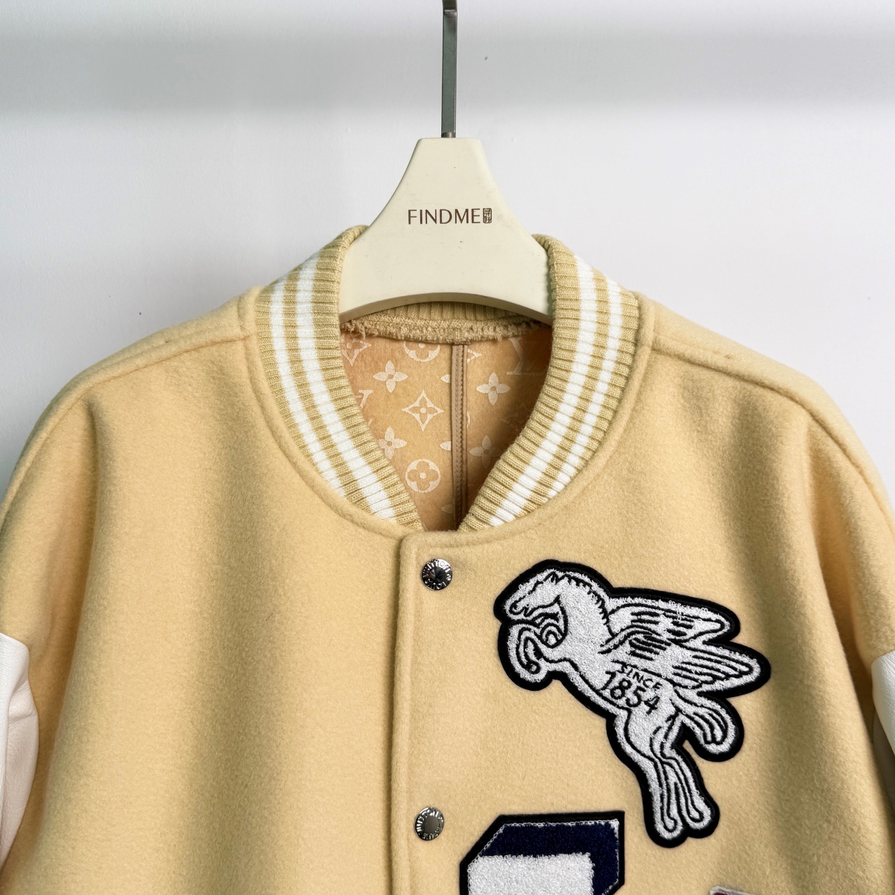 Autumn And Winter Leather Patchwork Baseball Casual Jacket