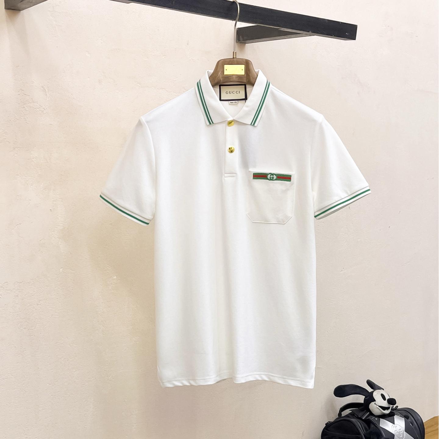 New short-sleeved lapel Polo