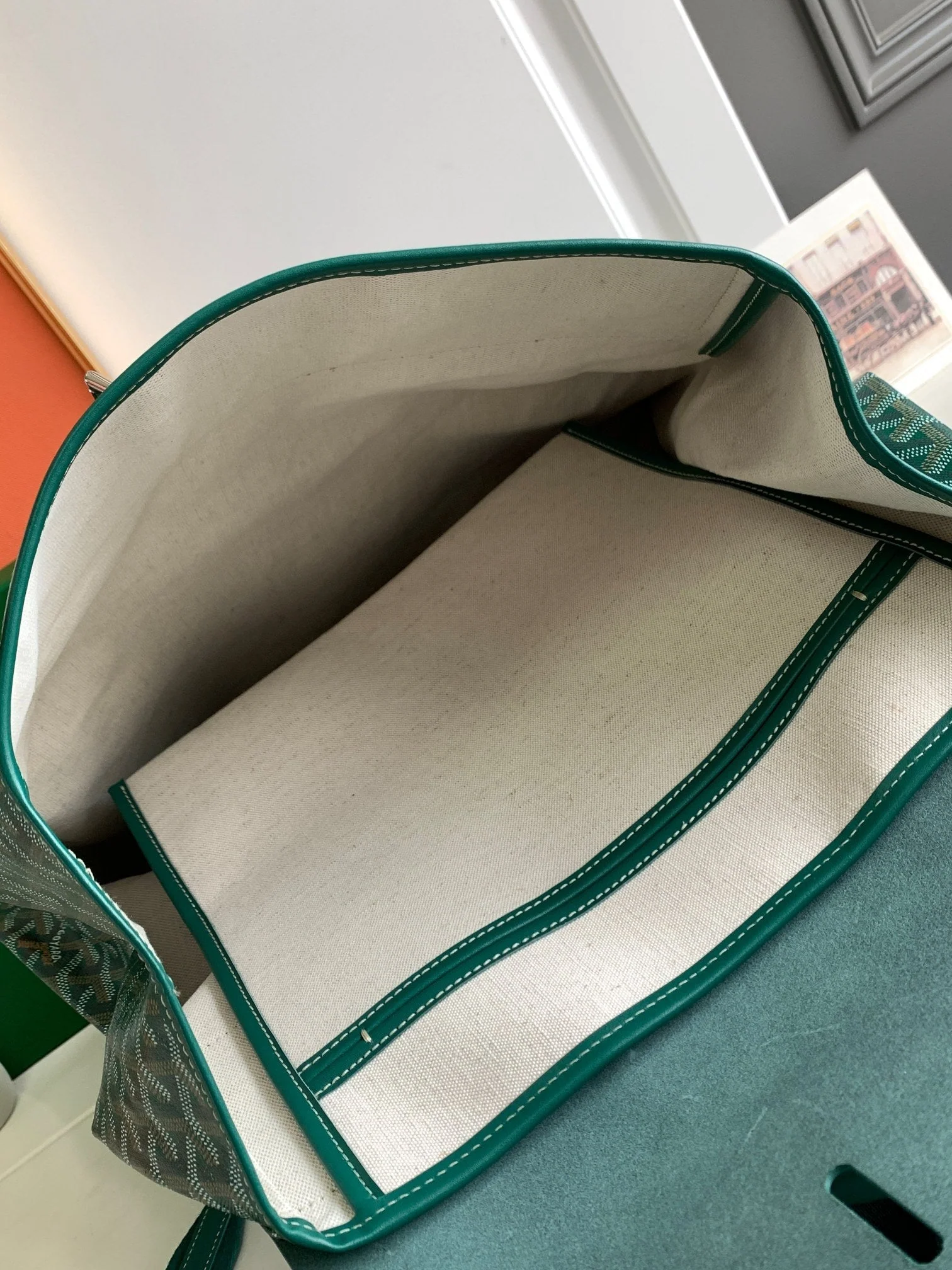 Steamer Pm Bag 48cm Green