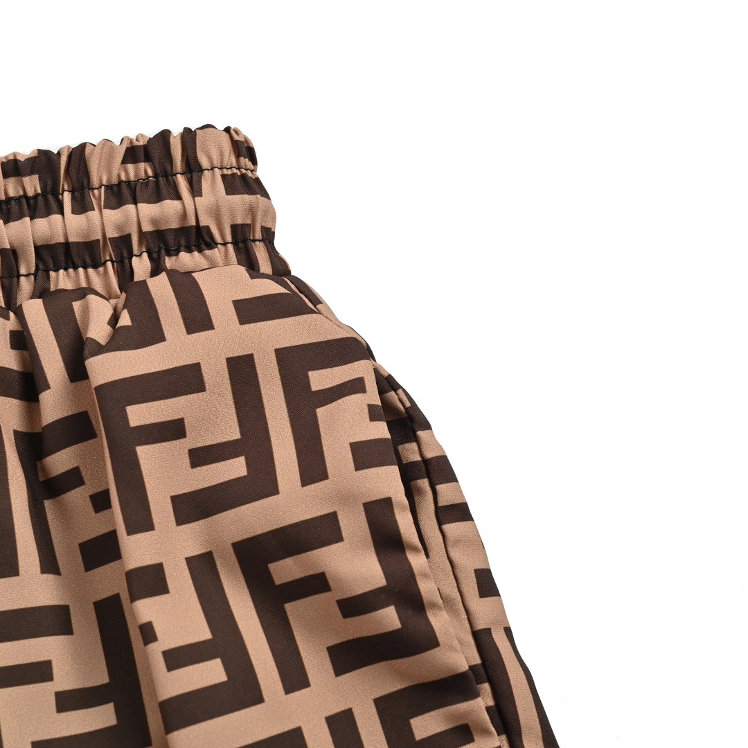 24SS FF All-Over Print Beach Shorts
